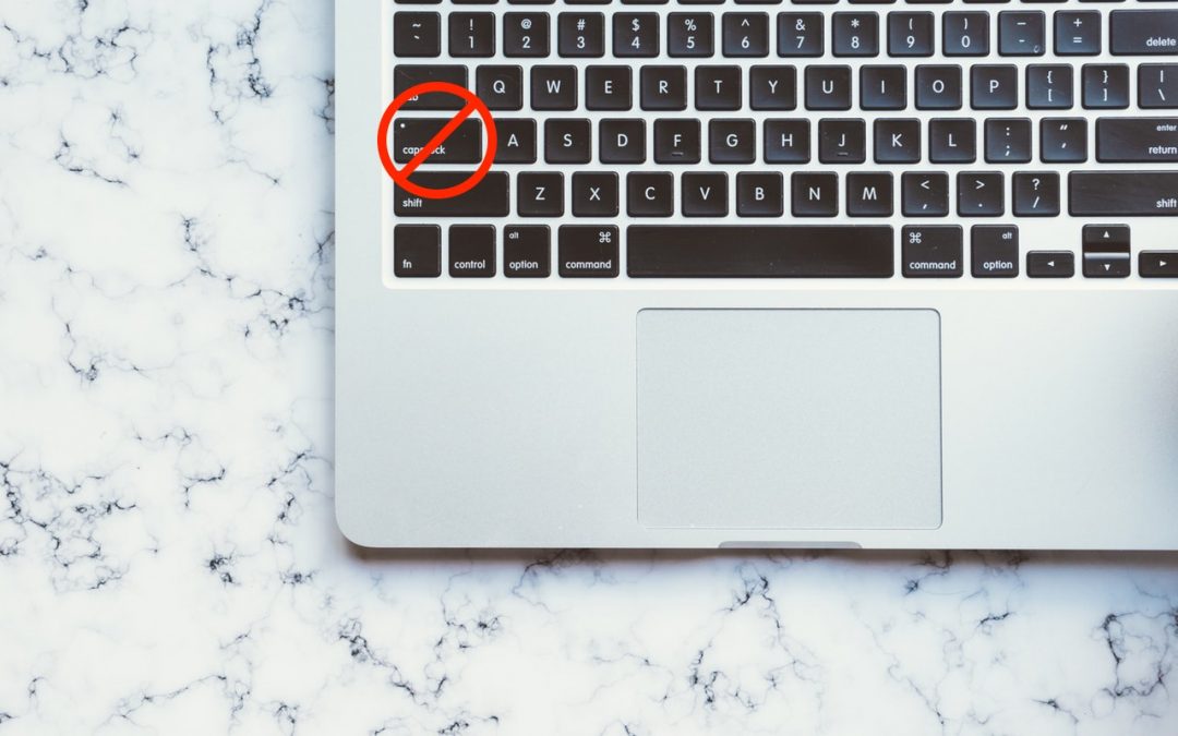 Disable or Remap the Caps Lock Key to Avoid Accidental ALL CAPS