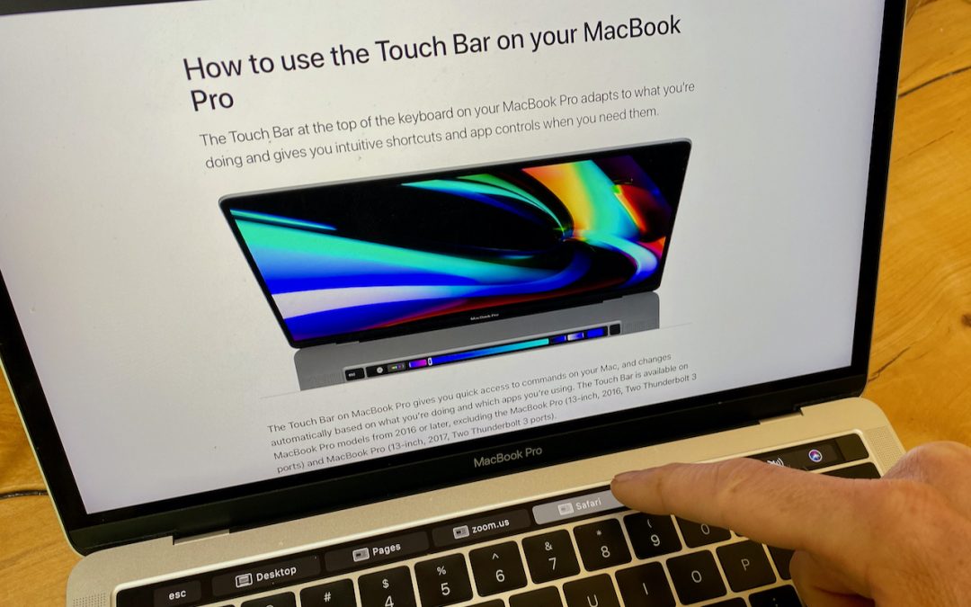 Are You Making the Most of the Touch Bar on Your MacBook Pro? - Graphite  Apple Premier Partner